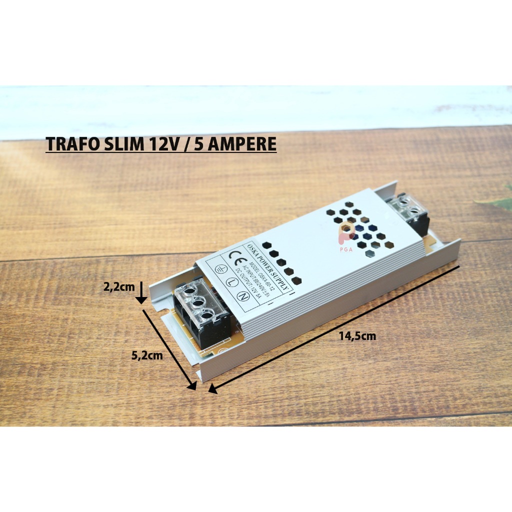 TRAFO SLIM 12V / 5A