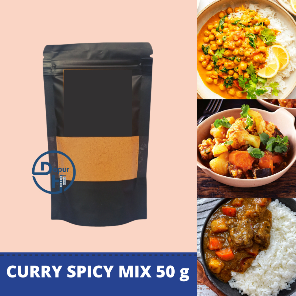 

HOUSE Japan Curry Spicy Mix Rempah Kari 50 g Halal / Bubuk Kare Jepang