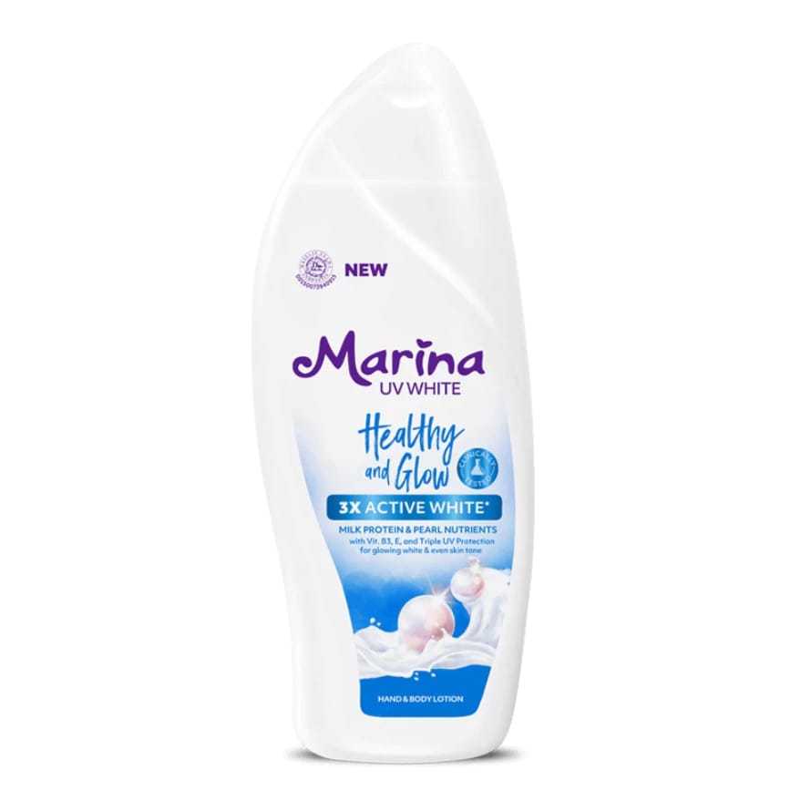 Marina UV White Hand Body Lotions 460ml | 185ml | 92ml