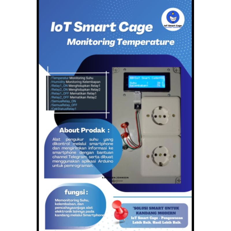 IoT Smart Cage : Monitoring Temperature