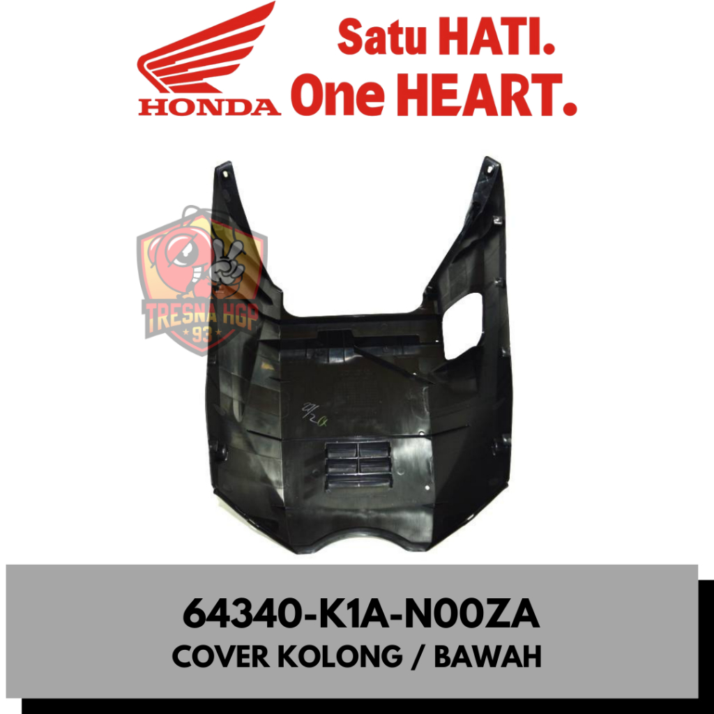64340-K1A-N00ZA COVER KOLONG / BAWAH BEAT ESP K1A ORIGINAL | COVER UNDER 64340K1AN00ZA