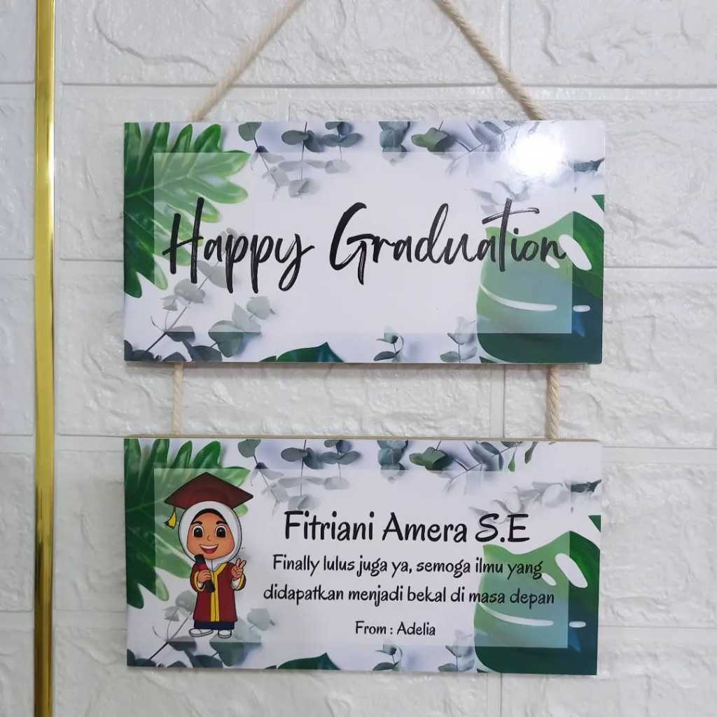 

KADO WISUDA MURAH / PAPAN NAMA WISUDA