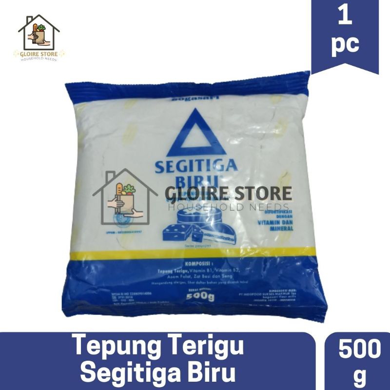 

Tepung Terigu 500g SEGITIGA BIRU (W)