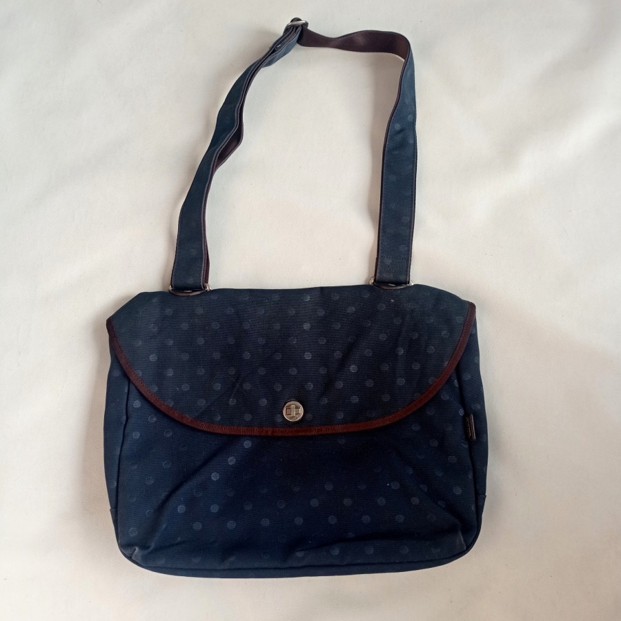 tas porter yoshida girl polkadots tonal messenger bag laptop macbook