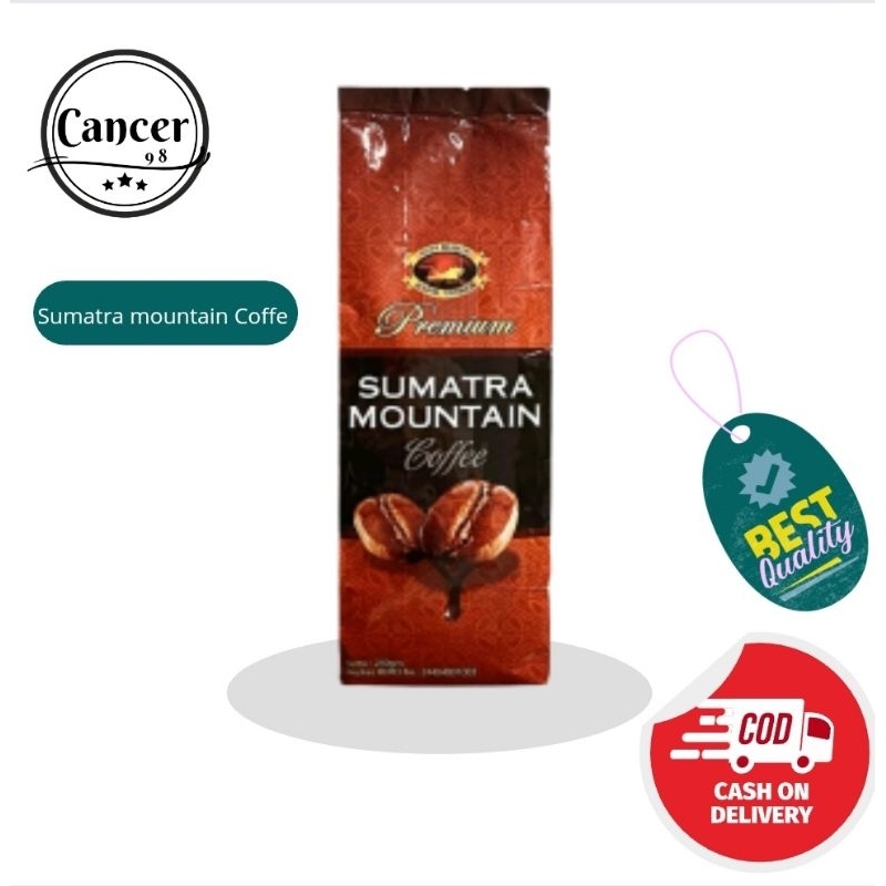 

Sumatra Mountain Kopi Original 250 gr Bubuk Halus Hitam