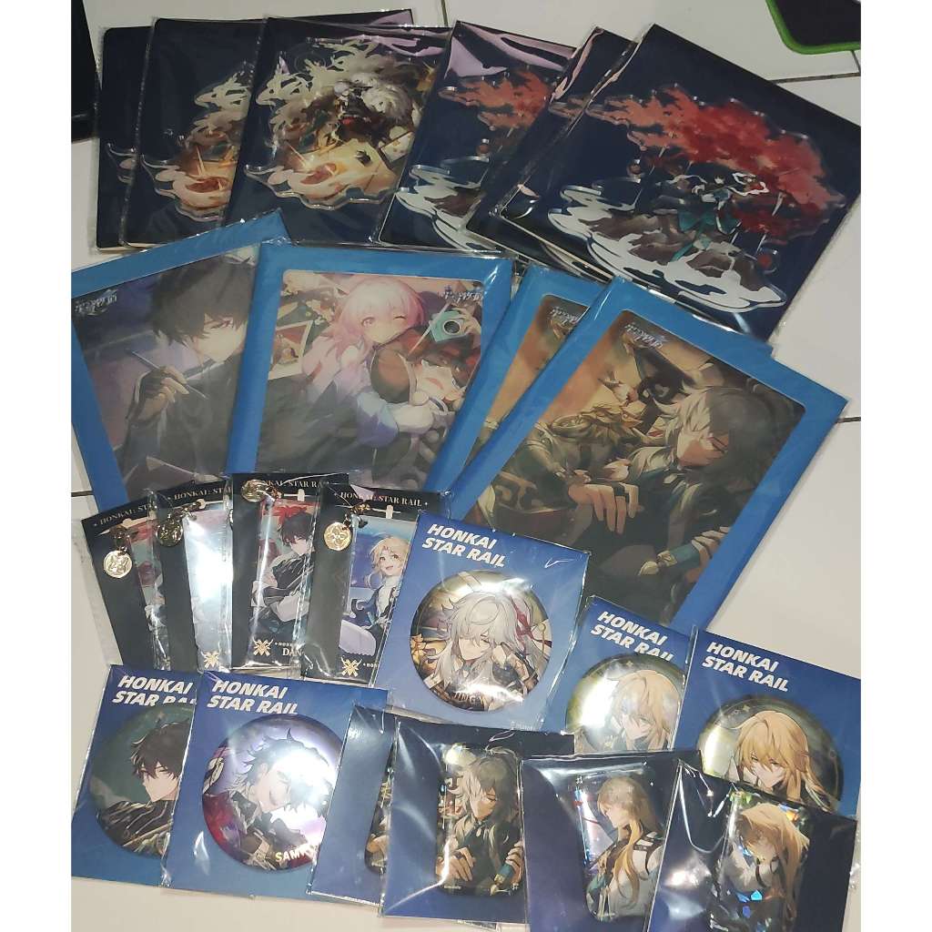 READY STOCK MERCHANDISE HONKAI STAR RAIL @ JASTIP HSR in CONVIVIUM