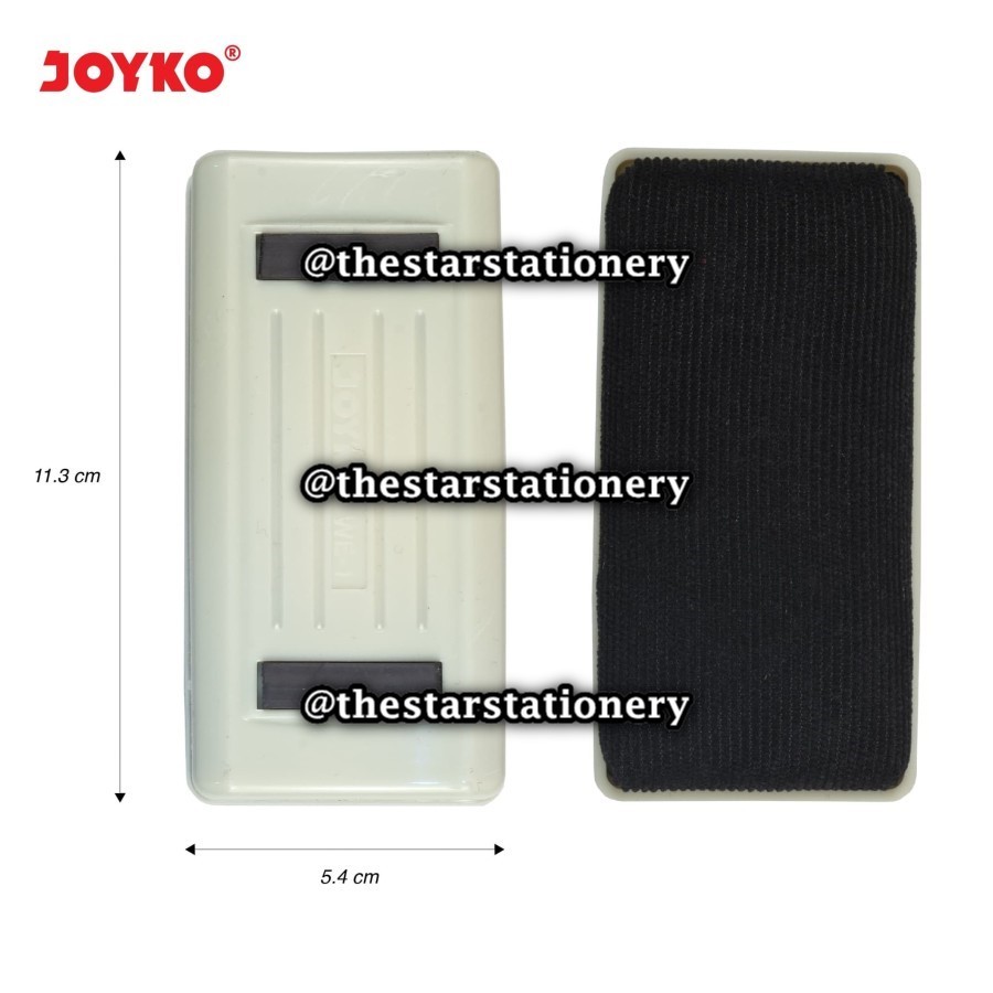 

(1 Biji) GROSIR White Board Eraser Joyko WE-1 Magnet / Penghapus Papan Tulis Putih Joyko WE1 Magnet
