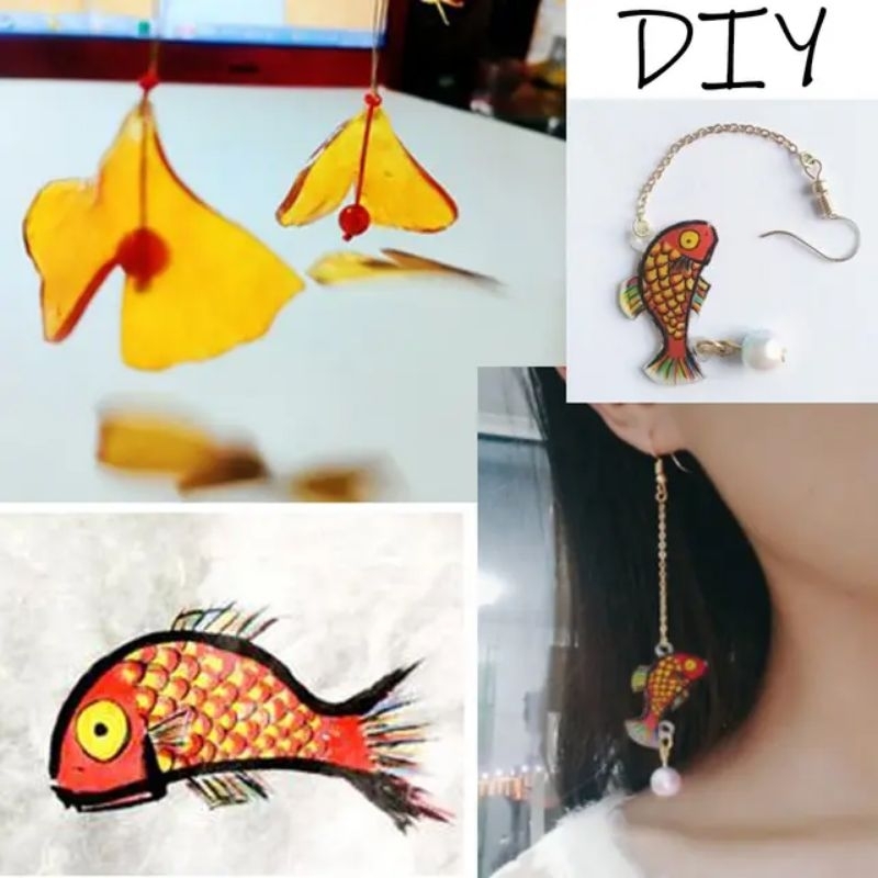 

Termurah 10pcs kertas Heat Shrink 20*27cm DIY Sheets Blank Shrink Flim Kertas ajaib bahan acrylic