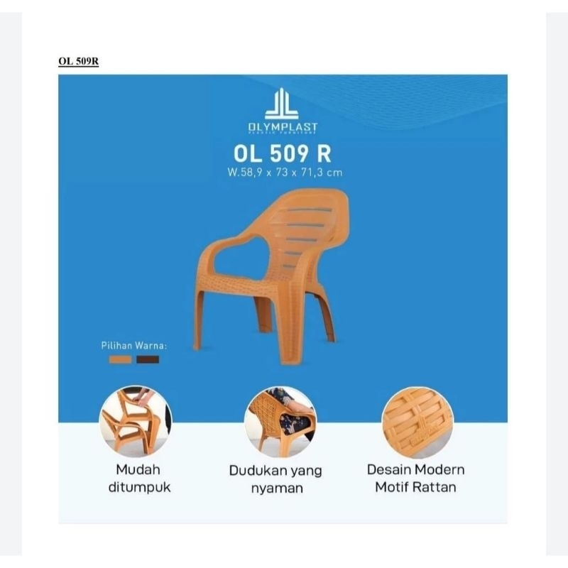 Kursi Santai Olymplast Kursi Plastik