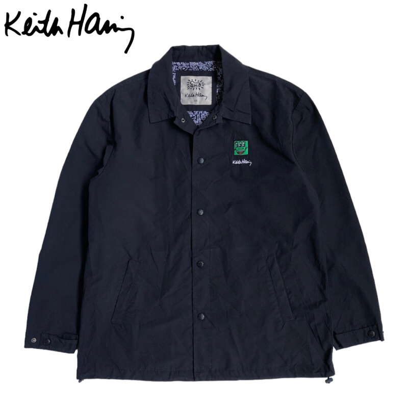 keith haring coach jacket