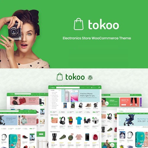 TOKOO MARKETPLACE WP THEME - Tema WordPress Online Shop Marketplace