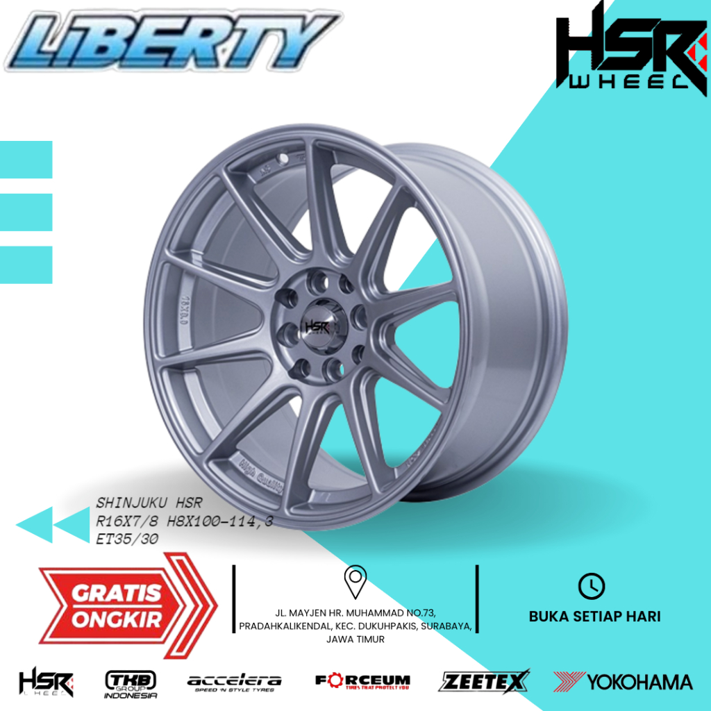 Velg Mobil Orifinal Ring 16 Cocok Mobil Brio,City,Avanza - Gratis Ongkir