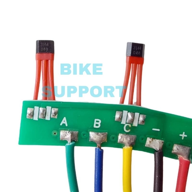 PCB Hall Sensor Dinamo Sudut 120° Transistor 3144 1 Set Sepeda Listrik Selis