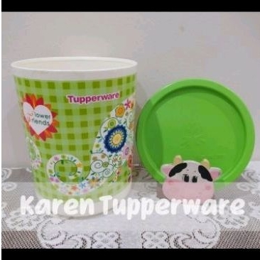 Tupperware - Elephant Flower Friends Canister