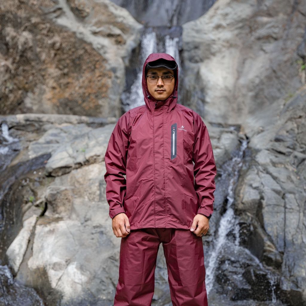 Raincoat Mantel Hujan Jas Ujan Wd Wild Original Dewasa Jaket Celana Gunung Outdoor Pria Wanita cowok