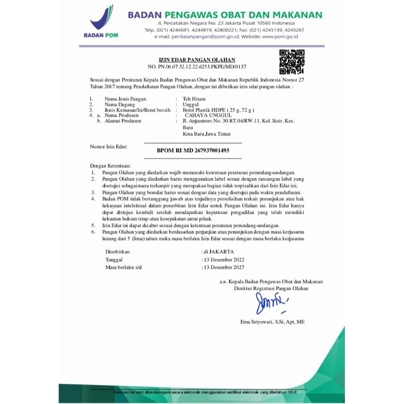 

Sekar_Shop07 Teh Kesehatan Hitam Unggul Healtea 100%Herbal Alami