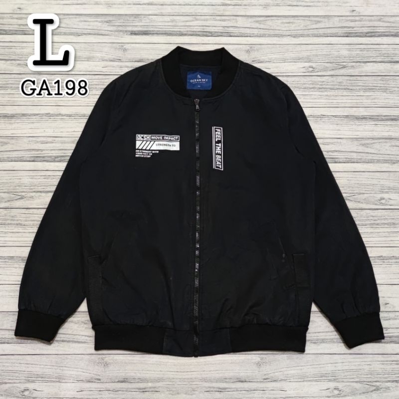 Atasan Bomber Ocean Sky