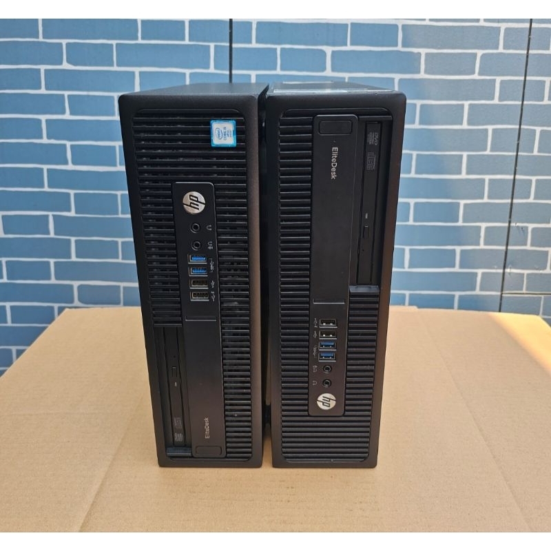 PC HP ELITEDESK 800 G2 SLIM CORE I3 6100 RAM 4 GB HDD 500 GB