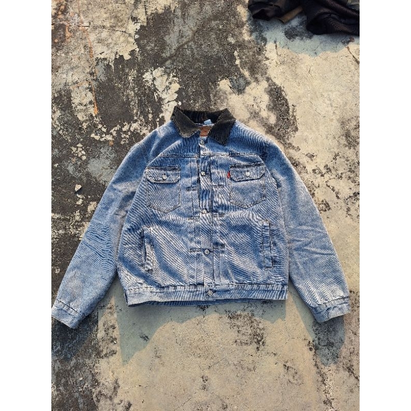stussy x levis jacket tracker