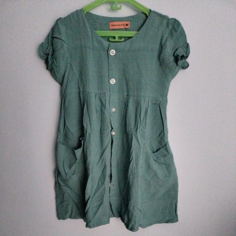 Dress anak perempuan Dress anak perempuan tosca Dress anak Casual