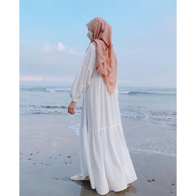 RANIA DRESS BY LATASHA OUTFIT | RAYON CRINGKLE | READY STOCK