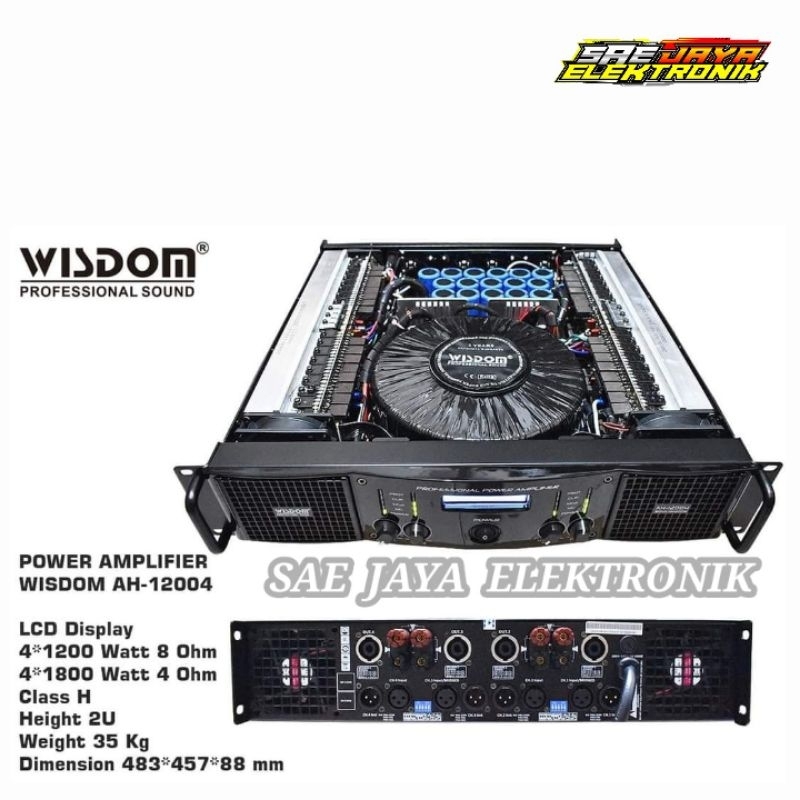 Power WISDOM AH 12004 / AH12004 - 4 Chanel