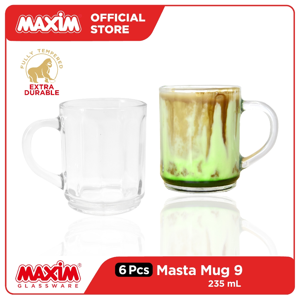 Maxim Gelas Kaca Lusinan 6pcs 235ml