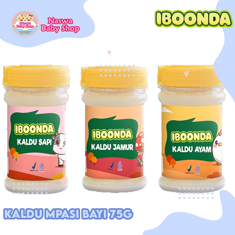 

Bumbu Bunda By Elia Iboonda Kaldu MPASi Bayi Tanpa Pengawet & Pewarna 75g