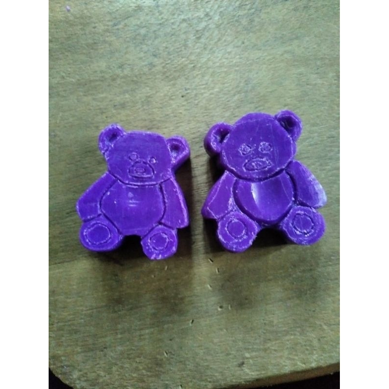 sabun ukir hewan/ ukiran sabun beruang/ prakarya bear/souvenir beruang