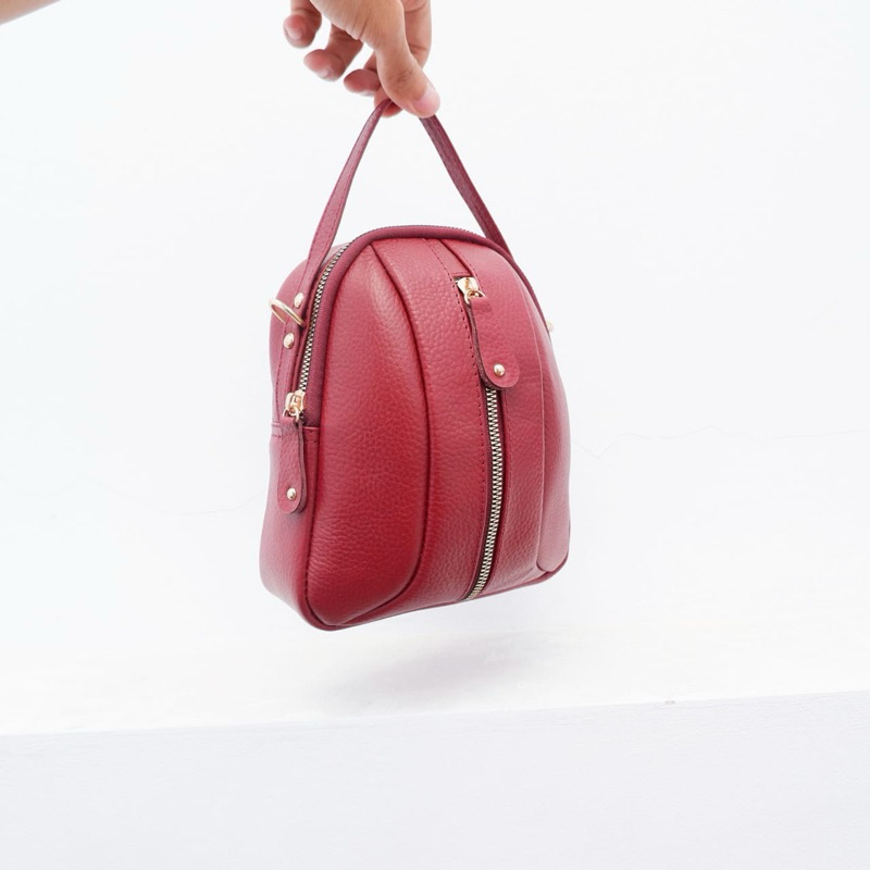 Tas Kulit Wanita / Tas  Papirut Asli Garut Sukaregang Original