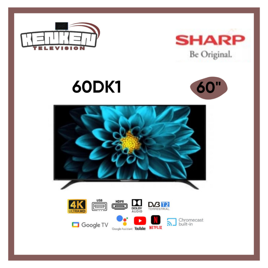 TV LED Sharp DK1 LED Sharp Android UHD4K TV