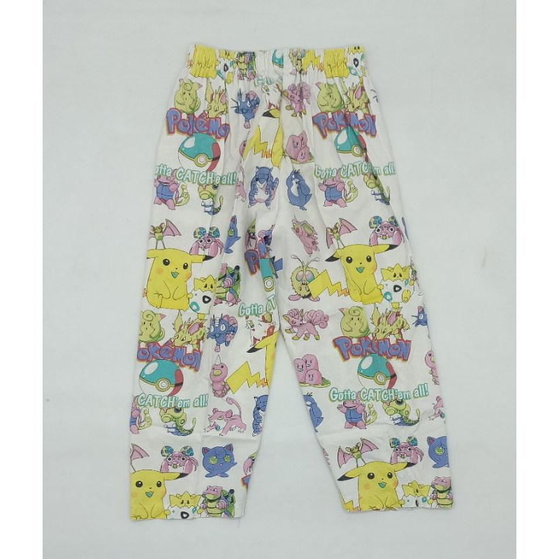 PRELOVED CELANA PANJANG PIYAMA ANAK POKEMON