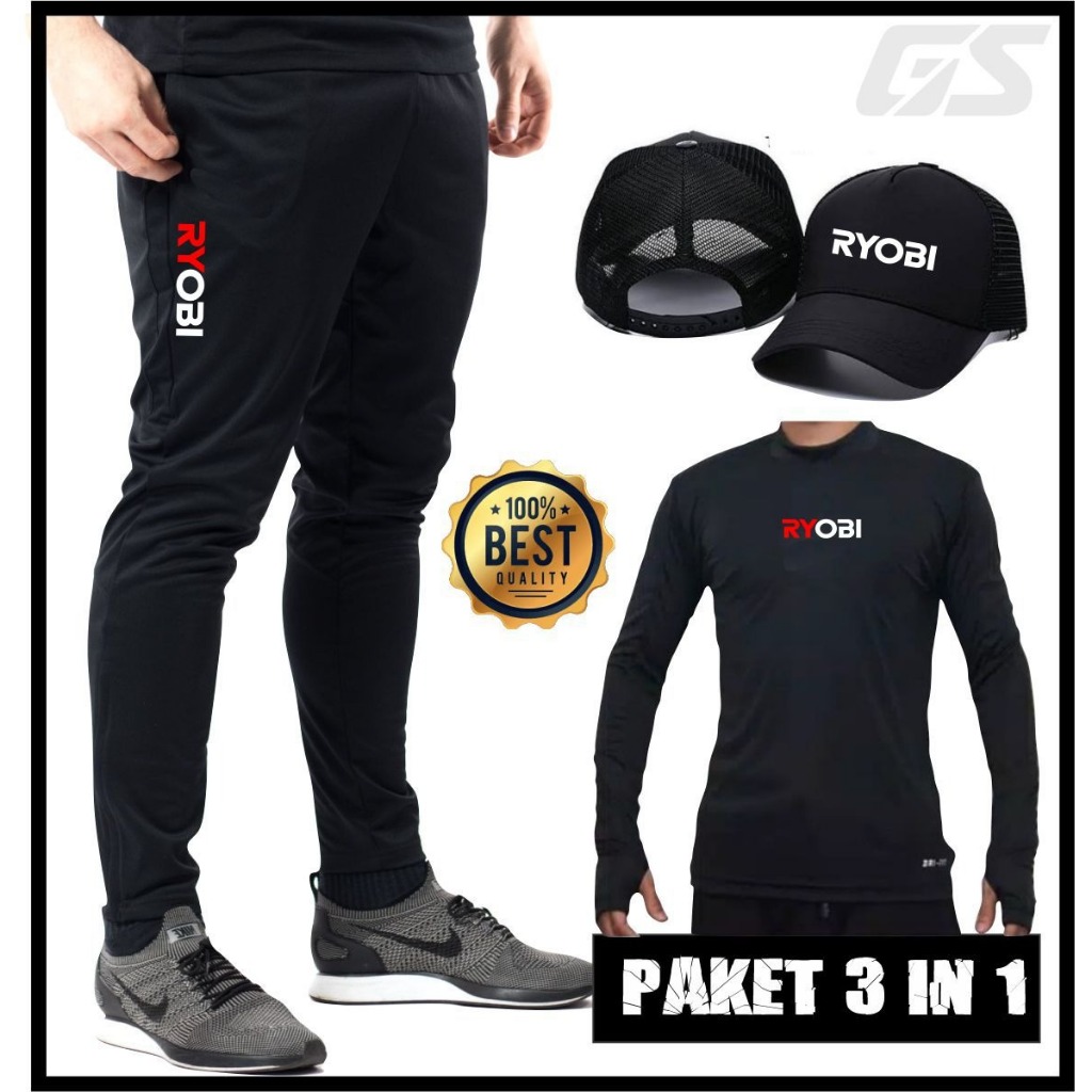 Paket Murah 3 in 1 isi Jersey Mancing Topi dan Celana Mancing Bahan Adem Cepat Kering enak dipakai