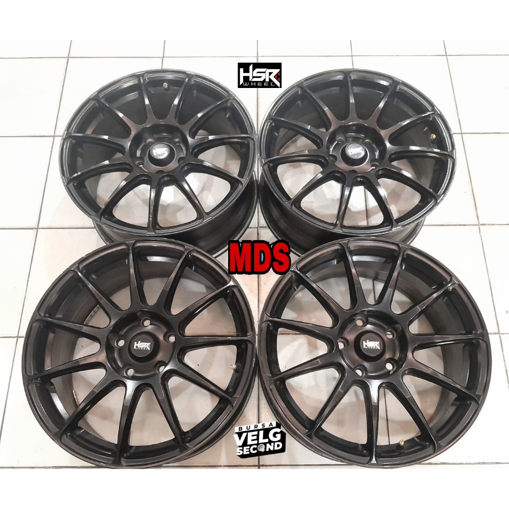 Velg Mobil Bekas Ring 17 Lebar 7,5 Pcd 5x114 Et42 Hsr Wheel Zico R17