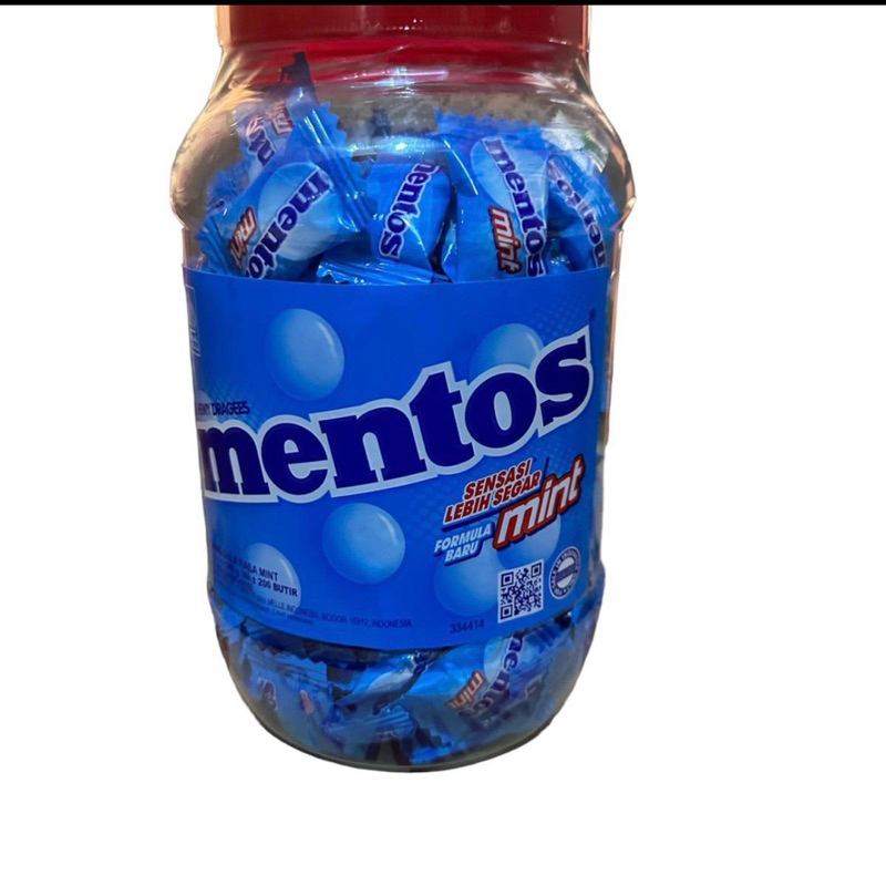 Permen Mentos 1 Toples isi 200 Butir