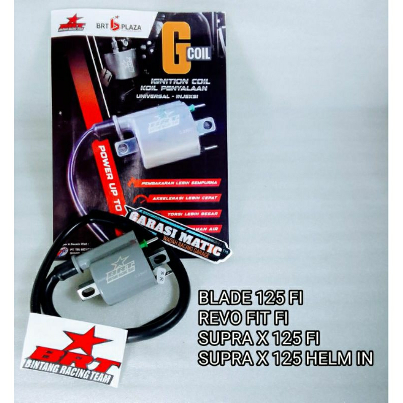 COIL BRT KUIL G-SUPER INJEKSI SUPRA X 125 FI BLADE 125 FI REVO FIT FI SUPRA X 125 HELM IN KOIL FI KU