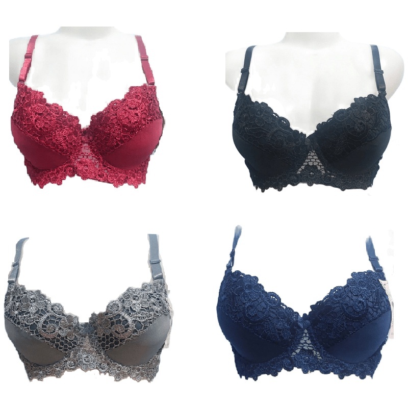 BRA HEARLNG SPRLNG / MISS LILY BH Brukat Dan Kawat BH HEARING | Bh renda kancing dua ❤La Paris❤ | Br