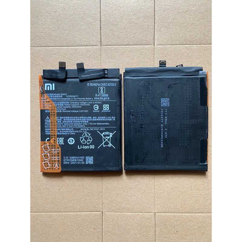 BATERAI BATRE BATTERY BM4X XIAOMI MI11 MI 11 ORIGINAL COPOTAN