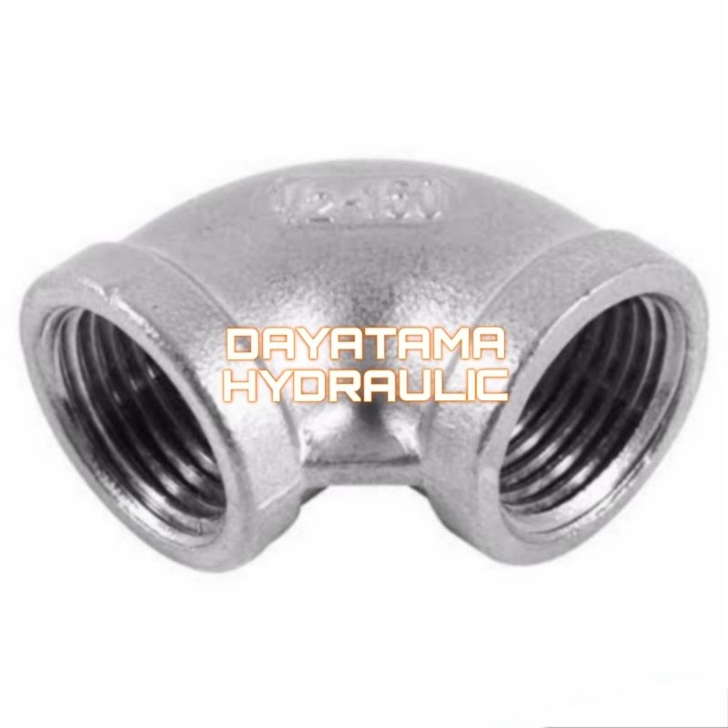 KNEE / ELBOW DRAT DALAM 1" INCH STAINLESS STEEL