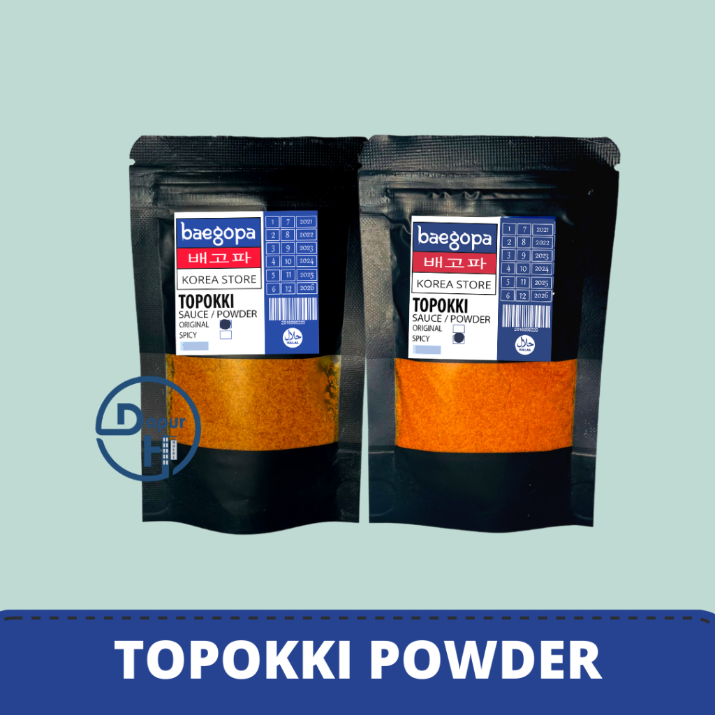 

TOPOKKI SAUCE POWDER Kuah Tteok Instan 50 g Halal