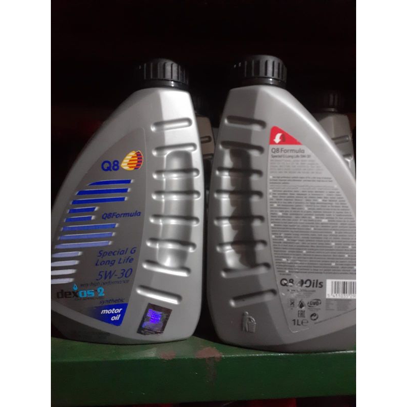 Oli mesin Q8 special G 5w 30 new (dexos 2) full synthetic long life