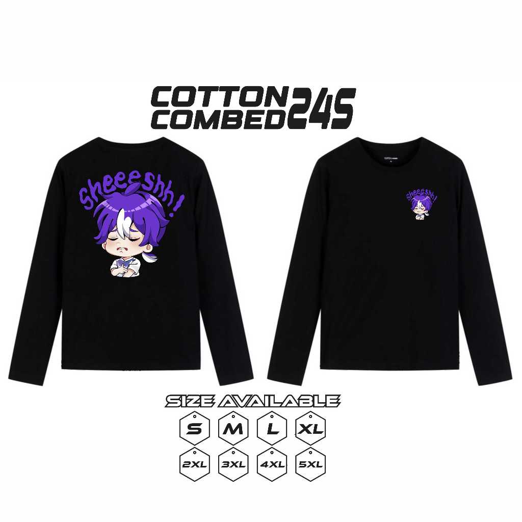 KAOS LENGAN PANJANG EMOTE MOBILE LEGENDS SHEEESHH BIG SIZE JUMBO EMOTICON ECHO PH