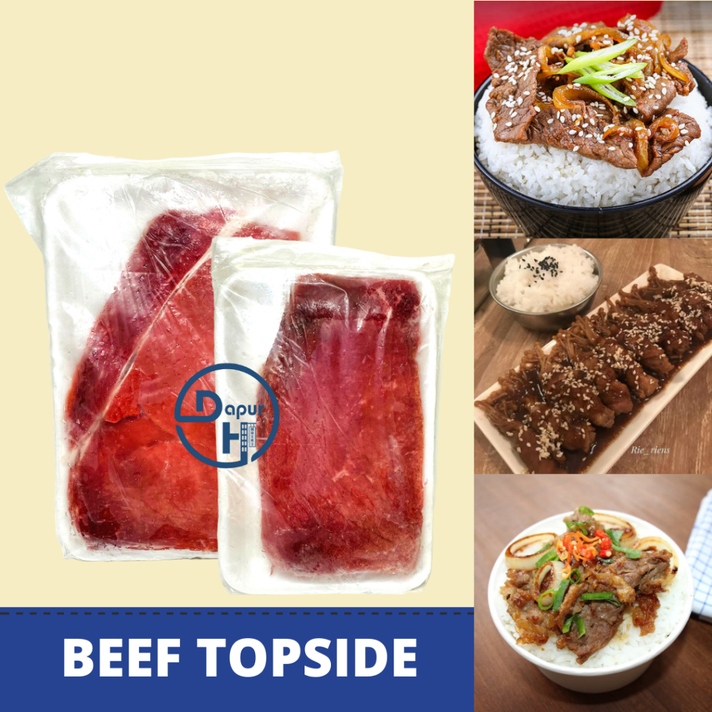 

DAGING SAPI SLICE TOPSIDE 250g | 500g | BEEF AUS SLICE TOPSIDE
