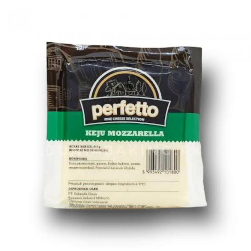 

PERFETTO KEJU MOZARELLA 250gr