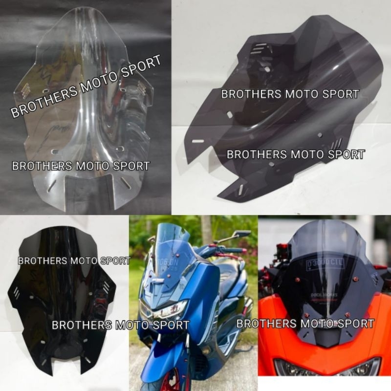 windshield tdr cyborg nmax new windshield tdr v1 sirip  nmax connected