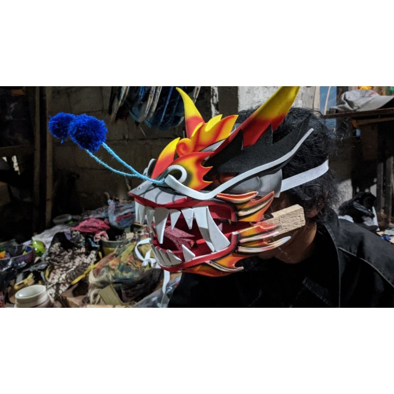 Barongan Kucingan Devil Mainan