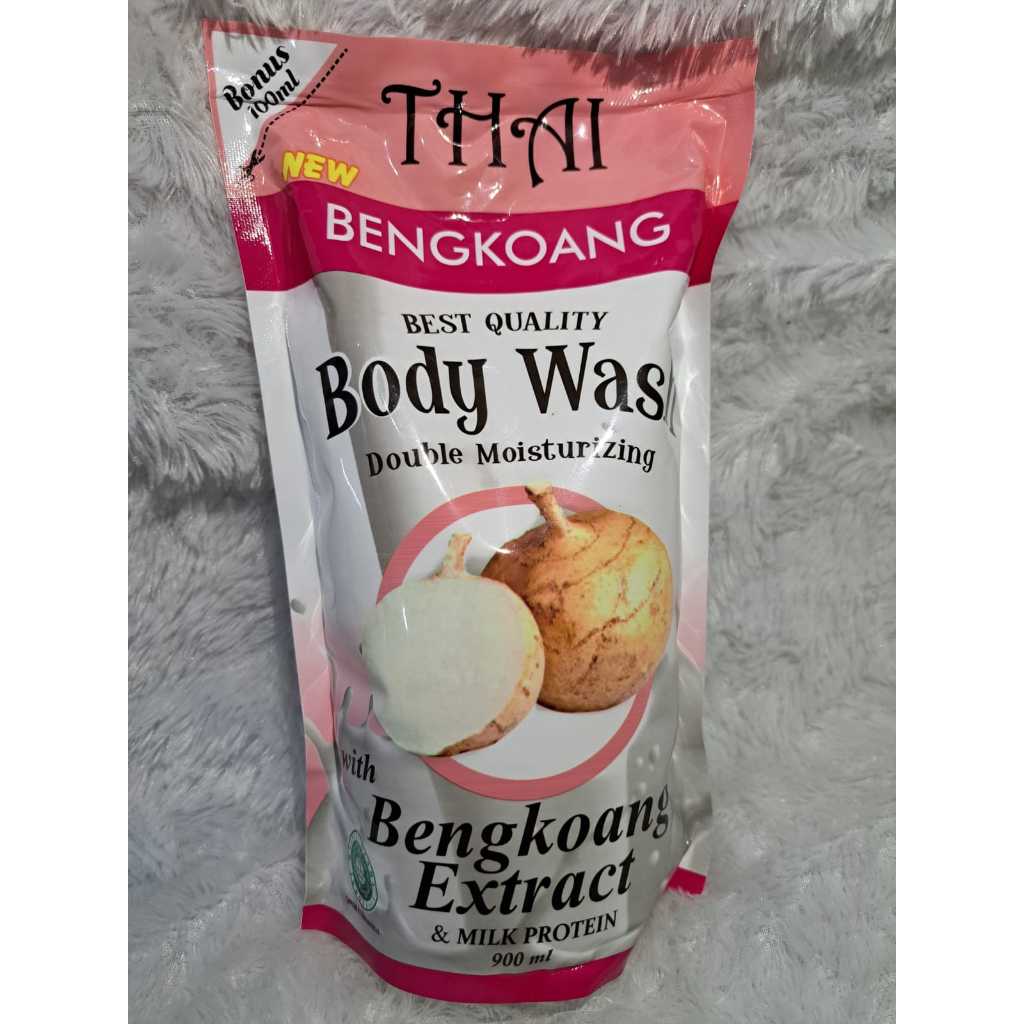 THAI Bengkoang Milk Body Wash - 900 + 100 ML / Sabun Cair / Brightening Soap