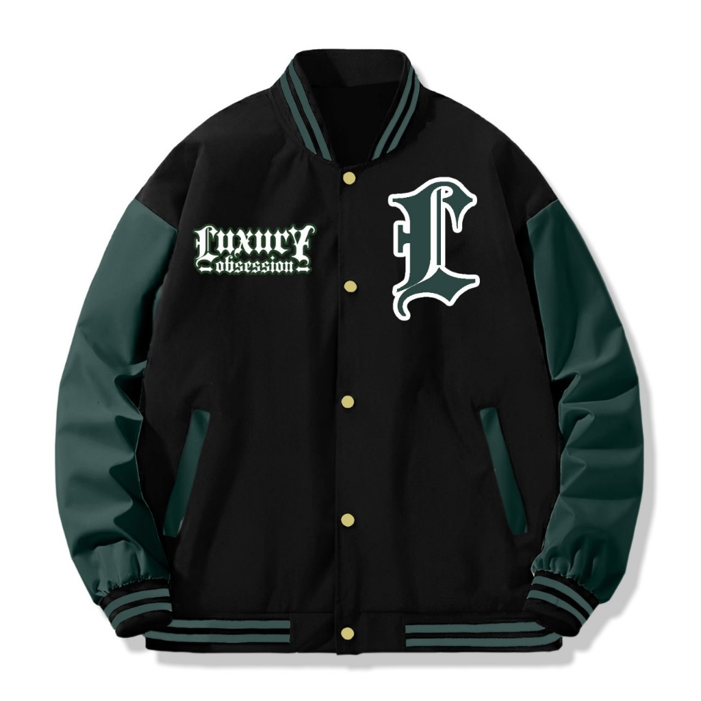 Dhozen Jaket Varsity Fleece Luxury Obsession One Layer