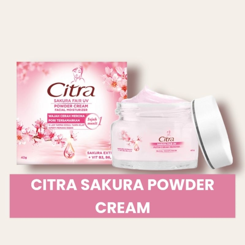CITRA SAKURA GLOW CREAM 40 GR