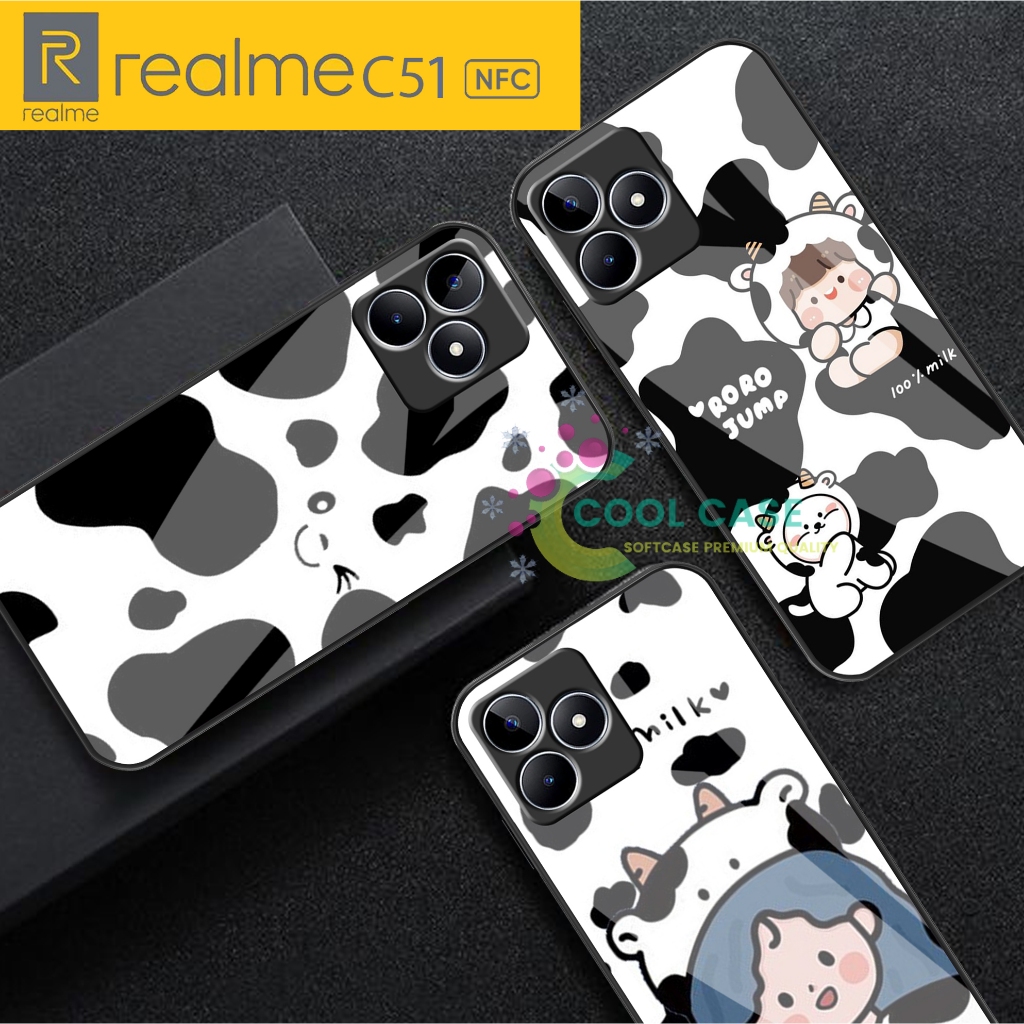 Softcase Glossy Kaca Realme C51 NFC Terbaru [CK175] - Casing Handphone Realme C51 NFC -  Pelindung H